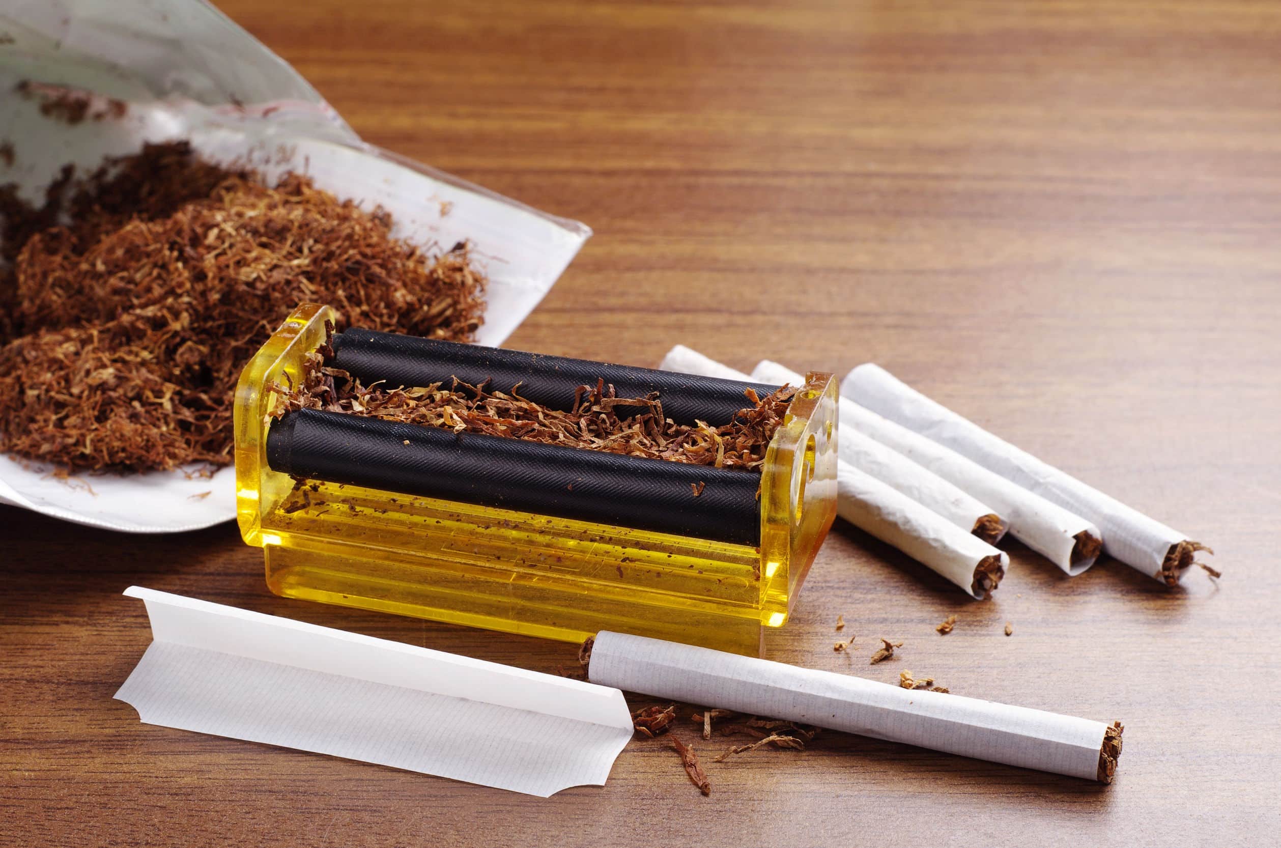 La cigarette roulée / tabac à rouler